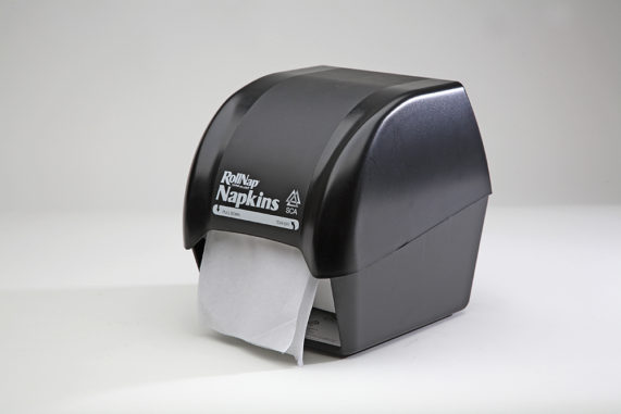 Roll Napkin and Dispenser